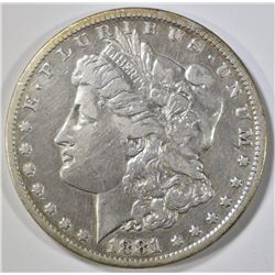 1881-CC MORGAN DOLLAR  VF