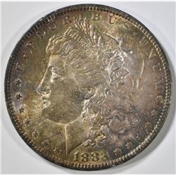 1883-O MORGAN DOLLAR  CH BU  COLOR