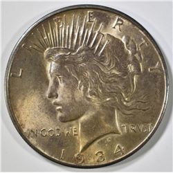 1934-D PEACE DOLLAR  GEM BU