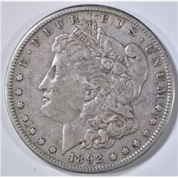 1892-S MORGAN DOLLAR XF