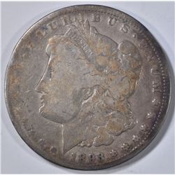 1893-CC MORGAN DOLLAR VG