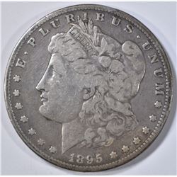 1895-S MORGAN DOLLAR FINE