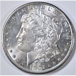 1897-S MORGAN DOLLAR GEM BU