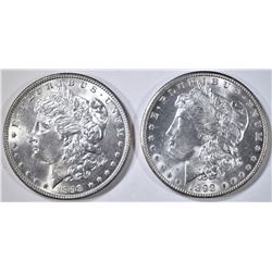 1898-P,O MORGAN DOLLARS CH BU