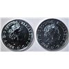 Image 2 : 2016 & 2020 1-OUNCE SILVER BRITISH BRITANNIA COINS