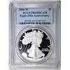 Image 1 : 2006-W AMERICAN SILVER EAGLE PCGS  PR-69 DCAM