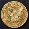 Image 2 : 1880 $5 GOLD LIBERTY AU