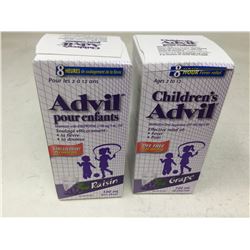 Childrens' Dye Free Advil-Grape Flavoured (2 x 100ml)