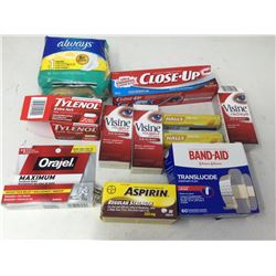 Lot of Assorted Pharmaceuticals