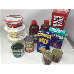Lot of Assorted Groceries
