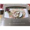 Image 2 : Printed Placemats- Autumn Gingham (2 x 4)