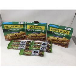 Lot of Assorted Granola Bars