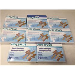 Aid Plus Sterile Bandages (8 x 30)