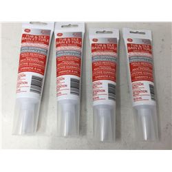GE Tub & Tile Waterproof Silicone (4 x 82.8ml)