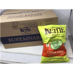 Kettle Brand Chili Lime Potato Chips (12 x 170g)