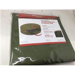 Real Simple Heavyweight 36in Wreath Storage Bag