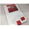 Image 1 : Damask Tablecloth- Christmas Ribbons (70in) Round