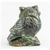 Image 2 : Certified 2183 Ct Hand Carved Labradorite Owl