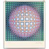 Image 2 : Victor Vasarely Hungarian Signed Lithograph 22/100