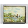 Image 2 : Canadian Oil on Panel Seascape Painting