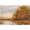 Image 2 : Hudson River Oil Board Framed Artist Signed