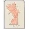 Image 2 : Jean Cocteau French Cubist Mixed Media on Paper