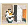 Image 2 : Louis Marcoussis French Cubist Acrylic on Canvas