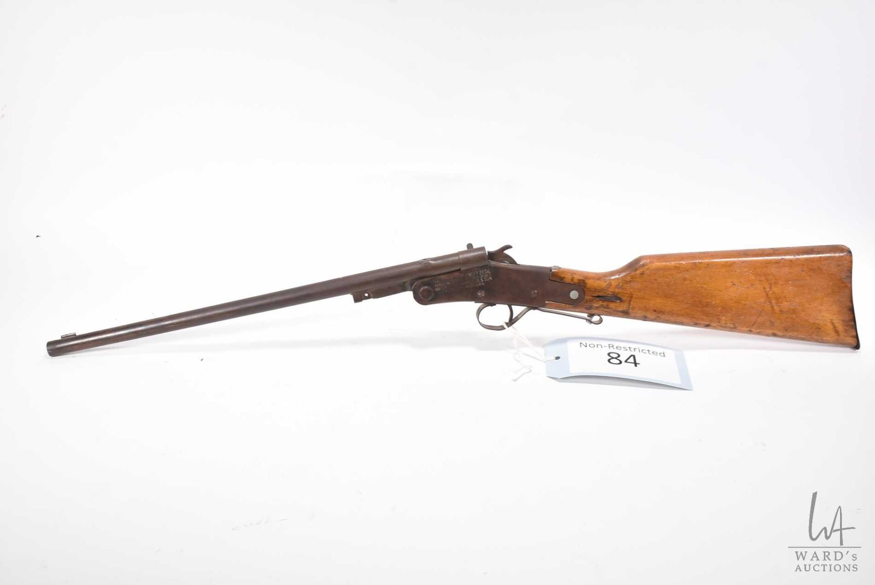 Non-Restricted rifle Hamilton model 27, .22 LR single hinge break, w ...