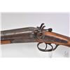Image 4 : Non-Restricted shotgun Newmann Bros. model Side X side, 12 gauge two shot hinge break, w/ bbl length