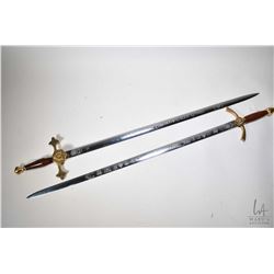 Two Royal Canadian Mounted Police swords including XI Commonwealth Wealth Games Commemorative sword 