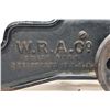 Image 2 : Antique Winchester cast 10 gauge Signal cannon on cast base marked " W.R.A.Co. trade mark registered