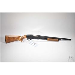 Non-Restricted shotgun CIL model 607H, 12 gauge, 3  three shot pump action, w/ bbl length 19 1/2  [B