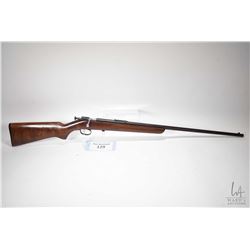 Non-Restricted rifle Winchester model 60A, 22 S, L, LR Single bolt action, w/ bbl length 27" [Blued