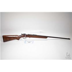 Non-Restricted rifle Winchester model 60A, 22 S, L, LR Single bolt action, w/ bbl length 27" [Blued 