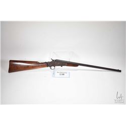 Non-Restricted rifle Remington model Boy's single shot, 22 S-L-LR Single shot rolling block, w/ bbl