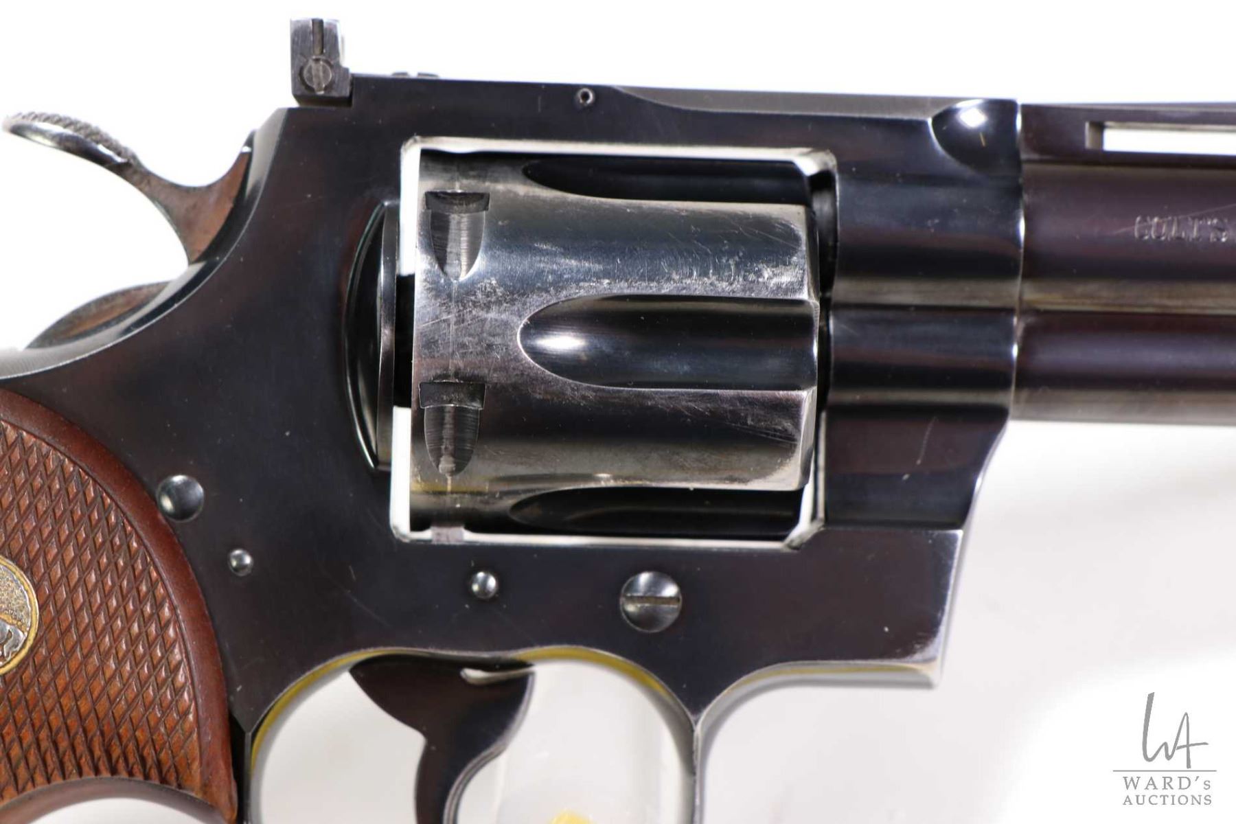 Restricted handgun Colt model Python (1955), .357 mag six shot double ...