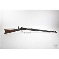 Non-Restricted rifle Winchester model 90 (Dated 1927), 22 Short pump action, w/ bbl length 24" [Blue