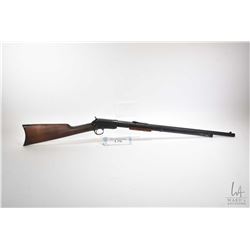 Non-Restricted rifle Winchester model 90 (Dated 1931) 3rd model, 22 WRF pump action, w/ bbl length 2