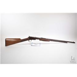 Non-Restricted rifle Winchester model 62 (Dated 1938), 22 S-L-LR pump action, w/ bbl length 23" [Blu