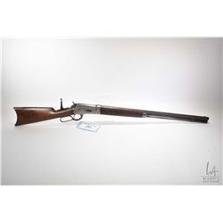 Non-Restricted rifle Winchester model 1886 (Dated 1890), 45-70 cal. lever action, w/ bbl length 26" 