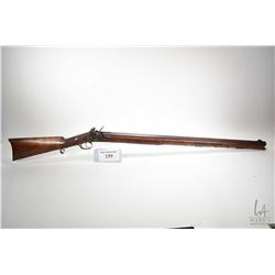 Non-Restricted rifle Friesen Custom model Flintlock, 58 cal Single muzzle loader, w/ bbl length 34"