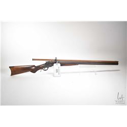 Non-Restricted rifle Winchester model 1885 High Wall, 45-70 cal Single shot falling block, w/ bbl le