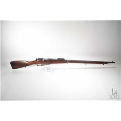 Non-Restricted rifle Sestroryetsk (Russian) model Russian M91 (Mosin Nagant, believed to be 7.62X52M