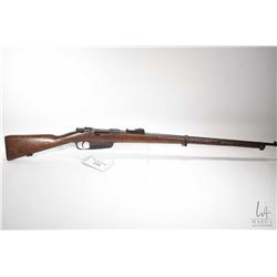 Non-Restricted rifle Terni model Carcano, unknown bolt action, w/ bbl length 31" [Blued barrel and r