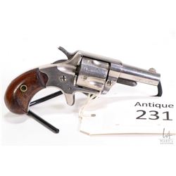 Antique handgun Colt model New line, .41 Rimfire five shot single action revolver, w/ bbl length 57m