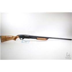 Non-Restricted shotgun CIL model 607-Series B, 12 GA 3" pump action, w/ bbl length 30" [Blued barrel