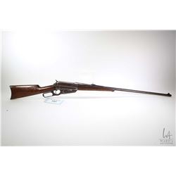 Non-Restricted rifle Winchester model 1895, .30 US cal lever action, w/ bbl length 28" [Blued round 