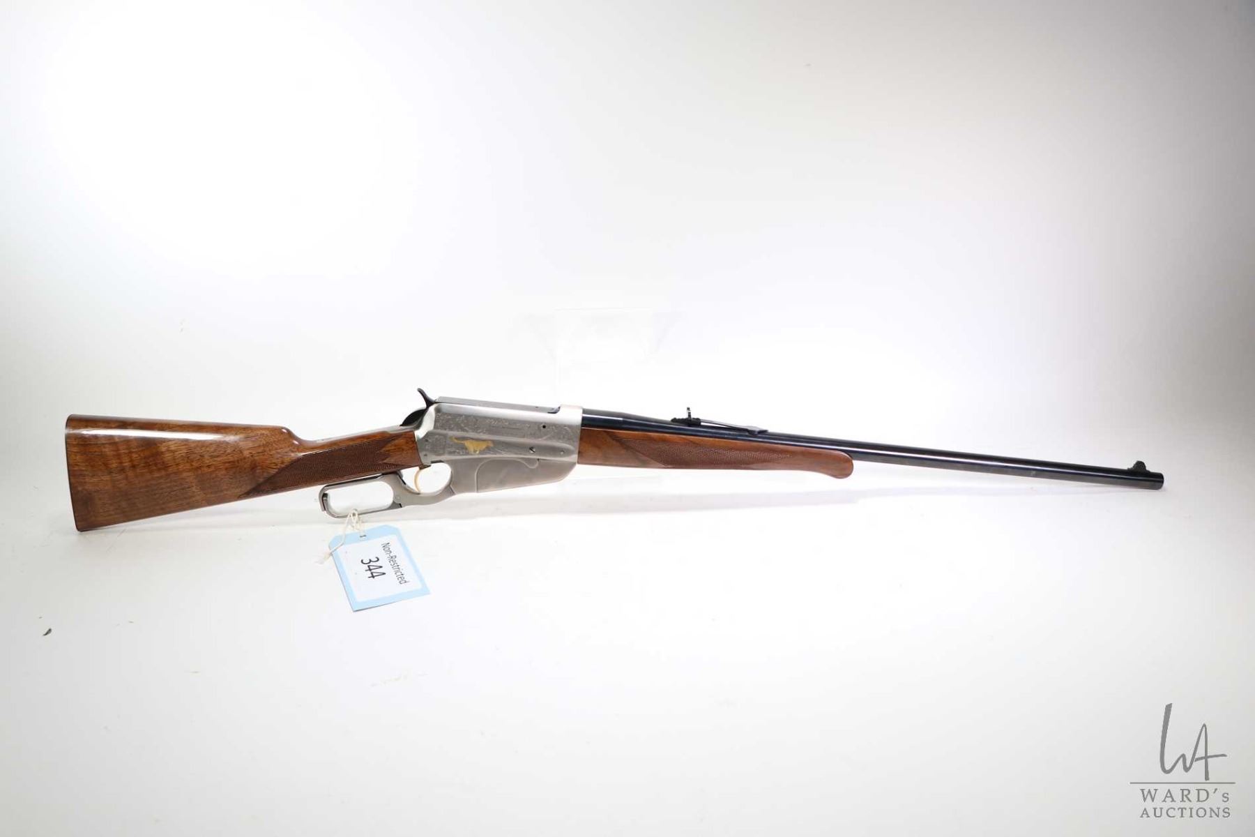 Non Restricted Rifle Browning Model 15 1 1000 30 40 Krag Lever Action W l Length 24 Blue Non Restricted Rifle Browning Model 15 1 1000 30 40 Krag Lever Action W l Length 24 Blue
