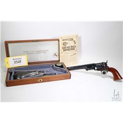 Restricted handgun Colt model 1851 Navy Gen. 2 Robert E, .36 Percussion six shot single action revol