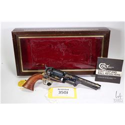 Restricted handgun Colt model 1848 Dragoon Model 3 Gene, .44 Percussion six shot single action revol